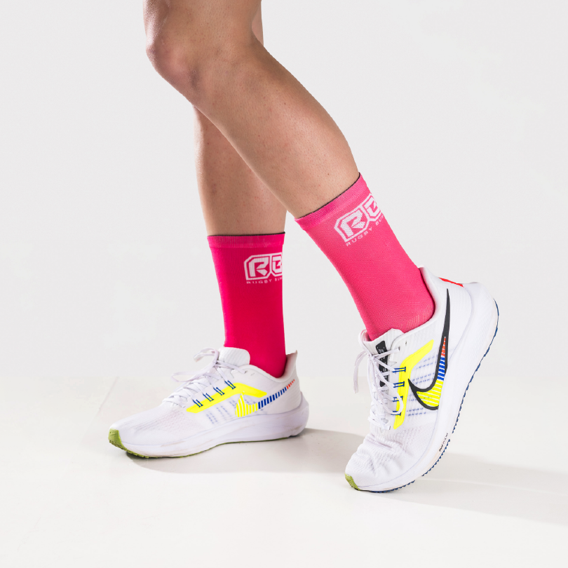 Pink Rugby Bums socks Pink Rugby Bums socks