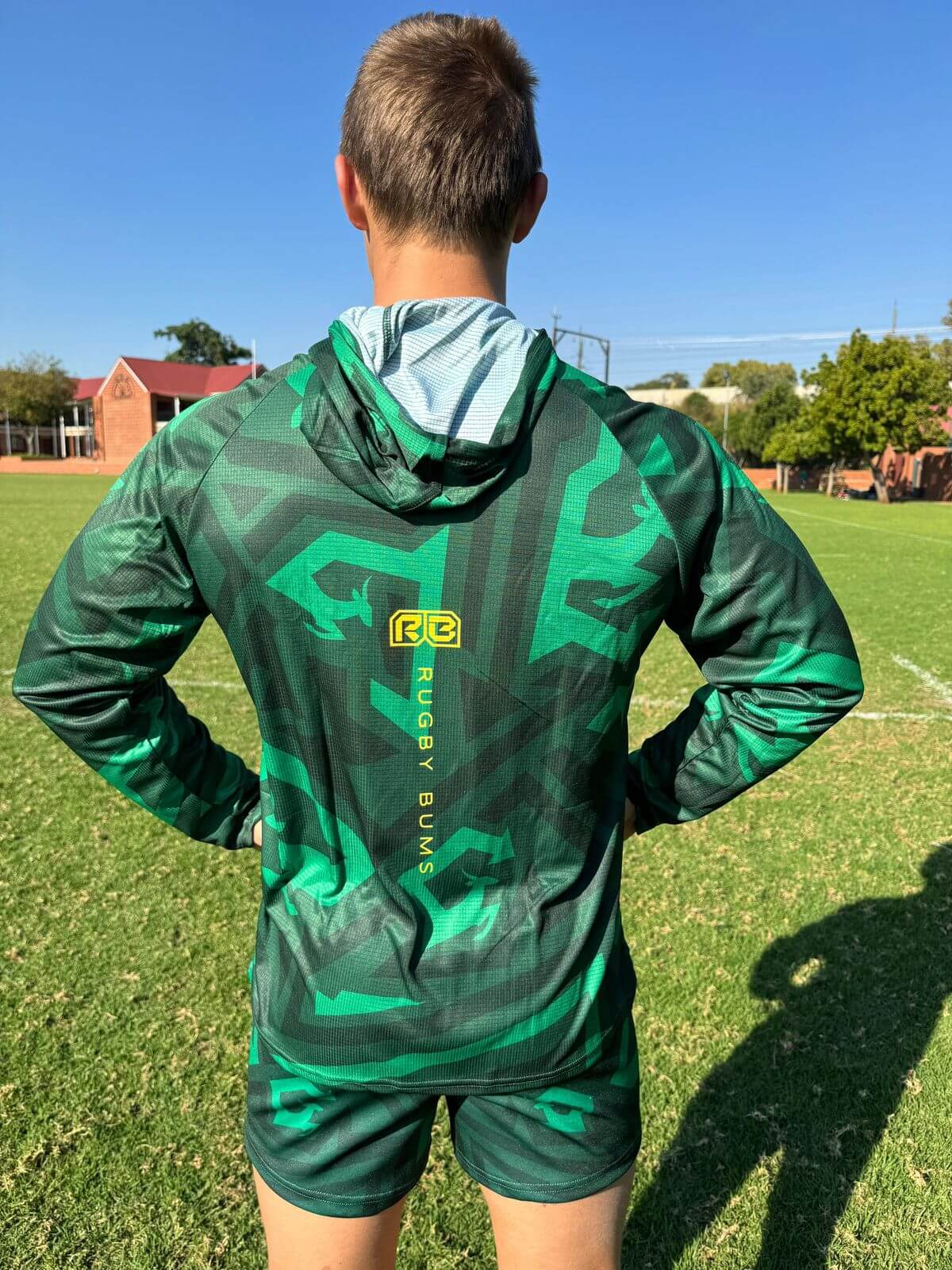 Green & Gold Warm-up Tops (1)