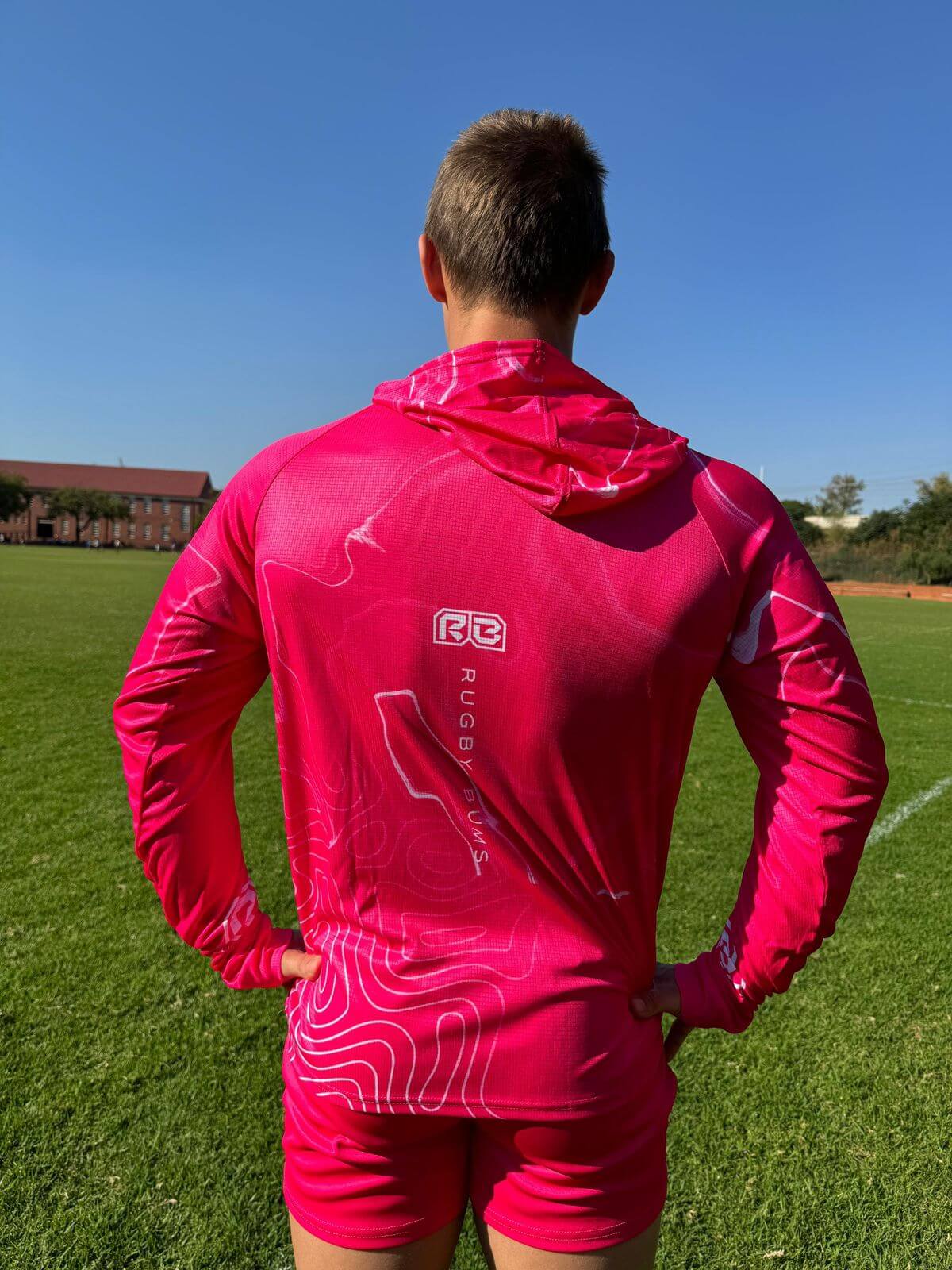 Pink Warm up tops (1)