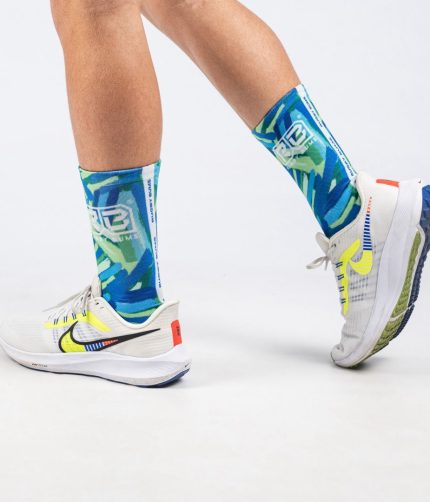 Blue Urban Crew socks
