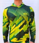 Green Urban Warm up Tops